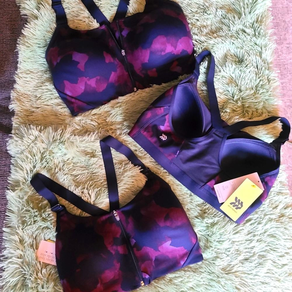 Zipper Sport Bra